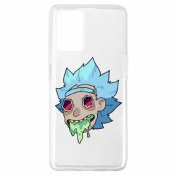 Чехол для Oppo A74 4G Рик и Морти арт дорисовка - PrintSalon