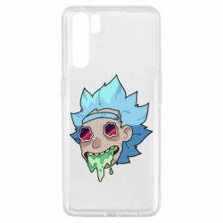 Чехол для Oppo A91/Reno3 Рик и Морти арт дорисовка - PrintSalon