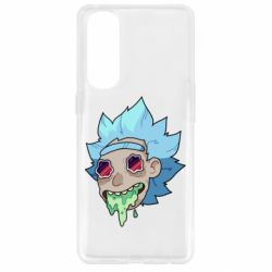 Чехол для Oppo Reno 4 Pro Рик и Морти арт дорисовка - PrintSalon