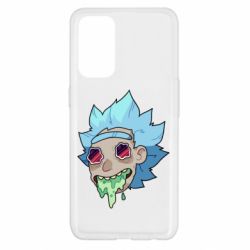 Чехол для Oppo Reno 5 4G Рик и Морти арт дорисовка - PrintSalon