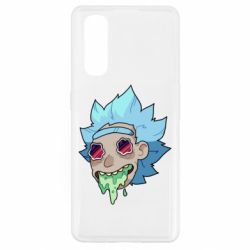 Чехол для Oppo Find X2 Рик и Морти арт дорисовка - PrintSalon