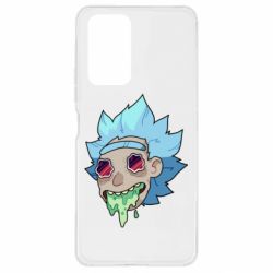 Чехол для Xiaomi Redmi Note 10 Pro Рик и Морти арт дорисовка - PrintSalon