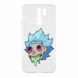 Чехол для Xiaomi Redmi 9 Рик и Морти арт дорисовка - PrintSalon