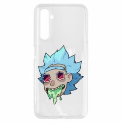 Чехол для Realme 6 Рик и Морти арт дорисовка - PrintSalon