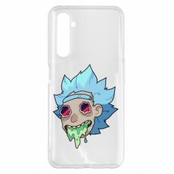 Чехол для Realme 6 Pro Рик и Морти арт дорисовка - PrintSalon