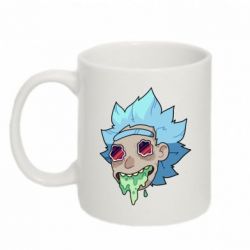 Чашка 320ml Рик и Морти арт дорисовка