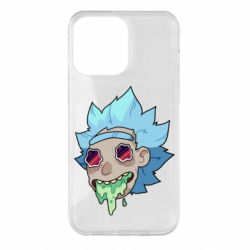Чехол для iPhone 14 Pro Max Рик и Морти арт дорисовка - PrintSalon