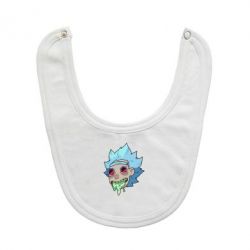 Слюнявчик  Рик и Морти арт дорисовка - PrintSalon