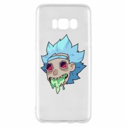 Чехол для Samsung S8 Рик и Морти арт дорисовка - PrintSalon