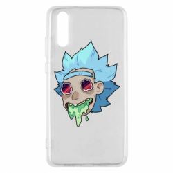 Чехол для Huawei P20 Рик и Морти арт дорисовка - PrintSalon