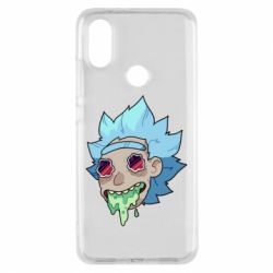 Чехол для Xiaomi Mi A2 Рик и Морти арт дорисовка - PrintSalon