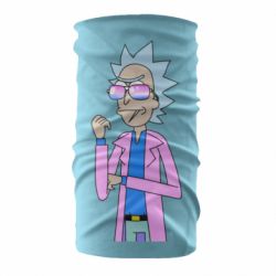 Бандана Рик и Морти розовый плащ - PrintSalon