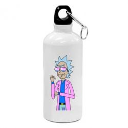Фляга Рик и Морти розовый плащ - PrintSalon