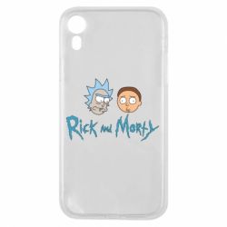 Чехол для iPhone XR Рик и Морти - PrintSalon