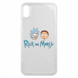 Чехол для iPhone Xs Max Рик и Морти - PrintSalon
