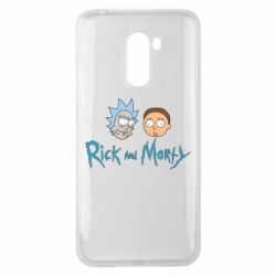 Чехол для Xiaomi Pocophone F1 Рик и Морти - PrintSalon