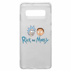 Чехол для Samsung S10+ Рик и Морти - PrintSalon