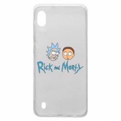 Чехол для Samsung A10 Рик и Морти