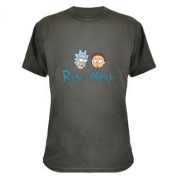Камуфляжная футболка Рик и Морти - PrintSalon