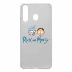 Чехол для Samsung A60 Рик и Морти - PrintSalon