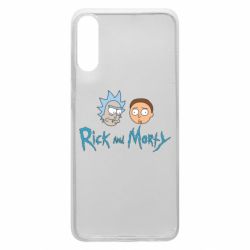 Чехол для Samsung A70 Рик и Морти - PrintSalon