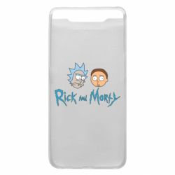 Чехол для Samsung A80 Рик и Морти - PrintSalon