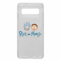Чехол для Samsung S10 Рик и Морти - PrintSalon