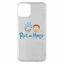 Чехол для iPhone 11 Рик и Морти - PrintSalon
