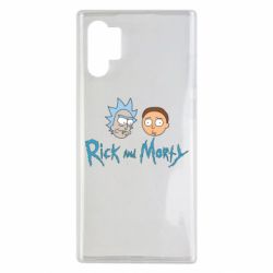 Чехол для Samsung Note 10 Plus Рик и Морти - PrintSalon