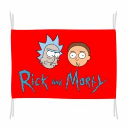 Флаг Рик и Морти - PrintSalon