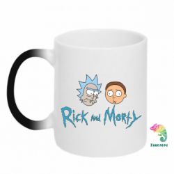 Чашка-хамелеон Рик и Морти - PrintSalon