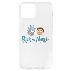 Чехол для iPhone 12 Рик и Морти - PrintSalon