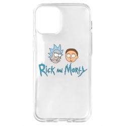 Чехол для iPhone 12 mini Рик и Морти - PrintSalon