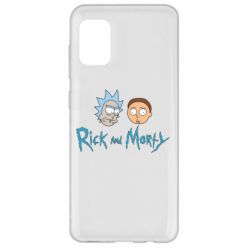 Чехол для Samsung A31 Рик и Морти - PrintSalon