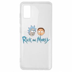 Чехол для Samsung A41 Рик и Морти - PrintSalon