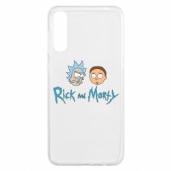 Чехол для Samsung A50 Рик и Морти - PrintSalon