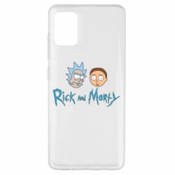Чехол для Samsung A51 Рик и Морти - PrintSalon