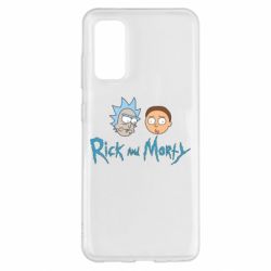 Чехол для Samsung S20 Рик и Морти - PrintSalon