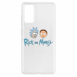 Чехол для Samsung S20 FE Рик и Морти - PrintSalon