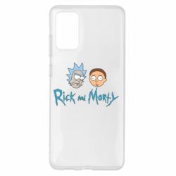 Чехол для Samsung S20+ Рик и Морти - PrintSalon