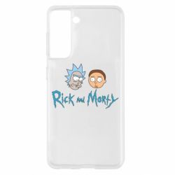 Чехол для Samsung S21 Рик и Морти - PrintSalon