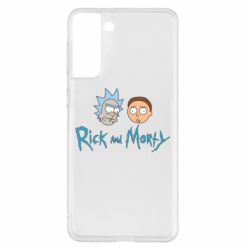 Чехол для Samsung S21+ Рик и Морти - PrintSalon