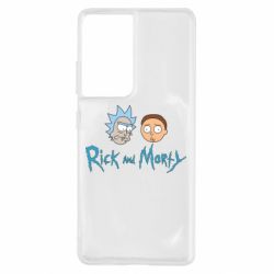 Чехол для Samsung S21 Ultra Рик и Морти - PrintSalon