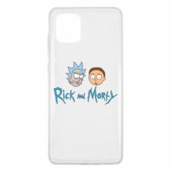 Чехол для Samsung Note 10 Lite Рик и Морти - PrintSalon