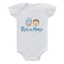 Детский бодик Рик и Морти - PrintSalon