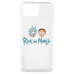 Чехол для Oppo A73 Рик и Морти - PrintSalon