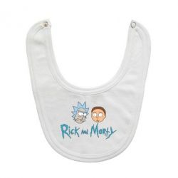 Слюнявчик  Рик и Морти - PrintSalon