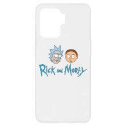Чехол для Oppo Reno 5 Lite Рик и Морти - PrintSalon