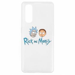 Чехол для Oppo Find X2 Рик и Морти - PrintSalon
