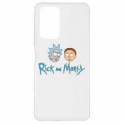 Чехол для Xiaomi Redmi Note 10 Pro Рик и Морти - PrintSalon